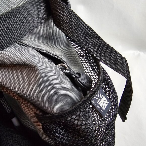 Karrimor H2O Wind Tunnel Black Grey Hiking Large Rain Cove Rucksack Backpack - Picture 7 of 9